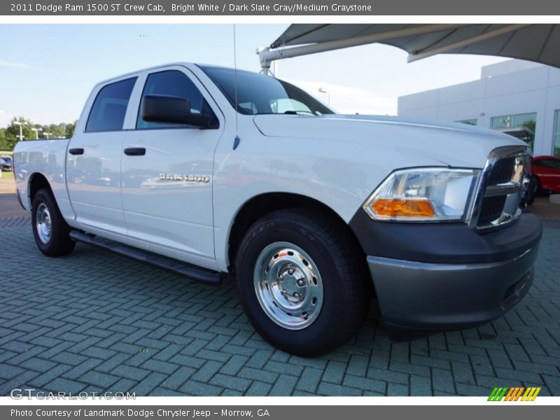Front 3/4 View of 2011 Ram 1500 ST Crew Cab
