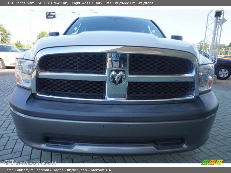 Bright White / Dark Slate Gray/Medium Graystone 2011 Dodge Ram 1500 ST Crew Cab