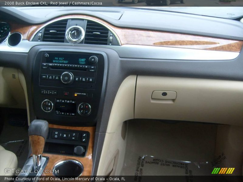 Red Jewel / Cashmere/Cocoa 2008 Buick Enclave CXL