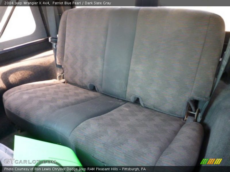 Patriot Blue Pearl / Dark Slate Gray 2004 Jeep Wrangler X 4x4
