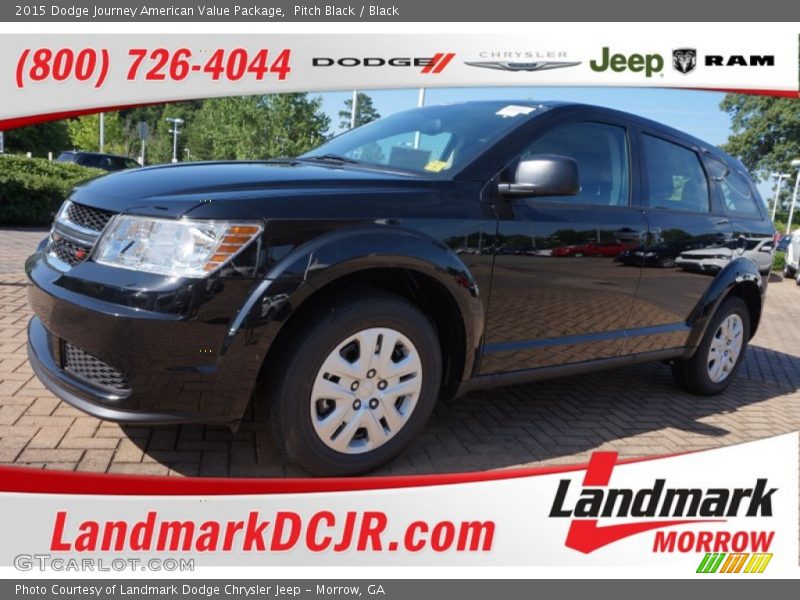 Pitch Black / Black 2015 Dodge Journey American Value Package