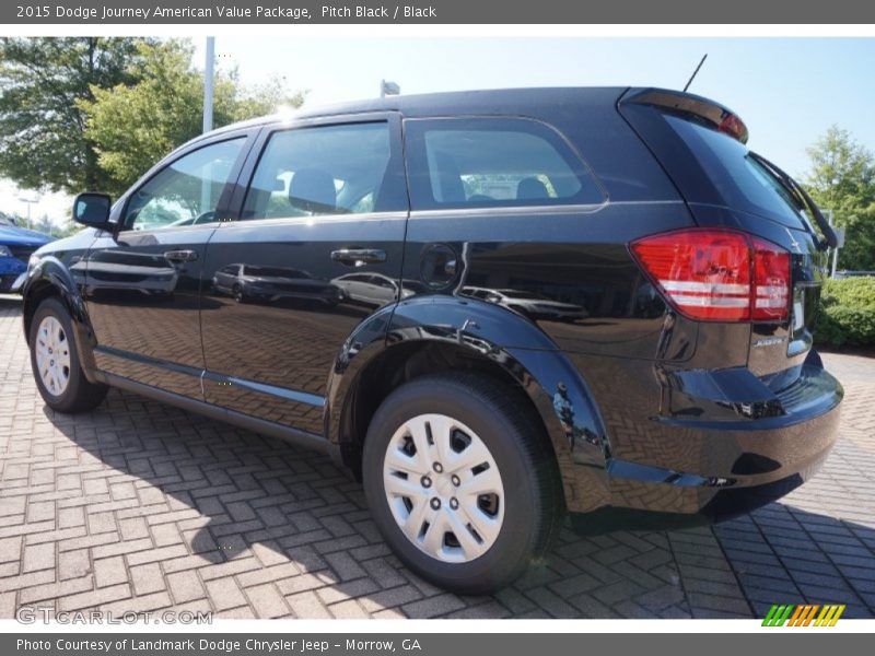 Pitch Black / Black 2015 Dodge Journey American Value Package