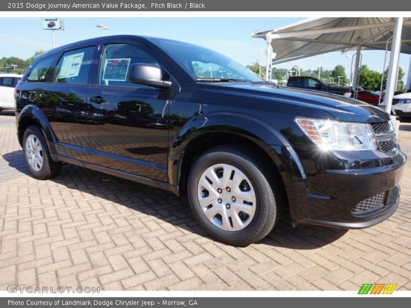 Pitch Black / Black 2015 Dodge Journey American Value Package