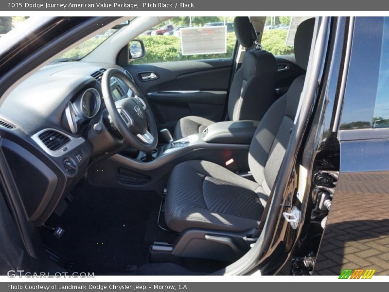 Pitch Black / Black 2015 Dodge Journey American Value Package