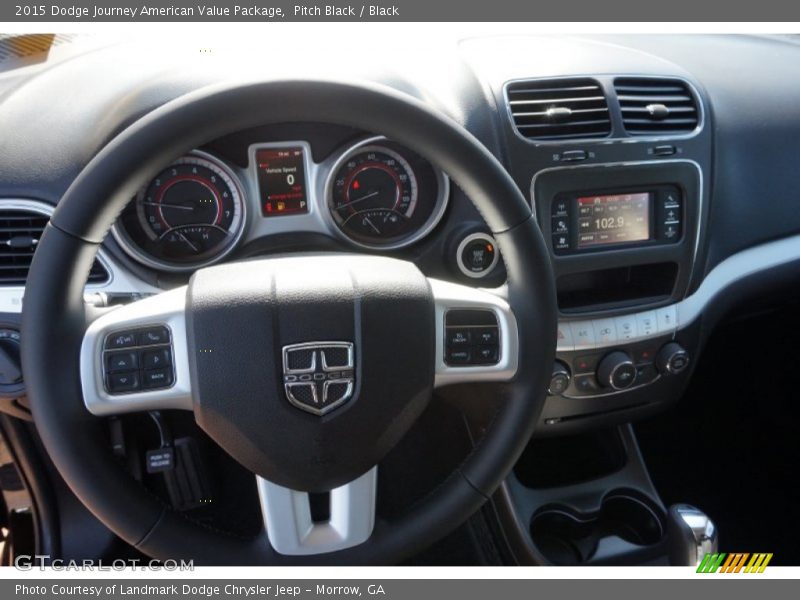 Pitch Black / Black 2015 Dodge Journey American Value Package