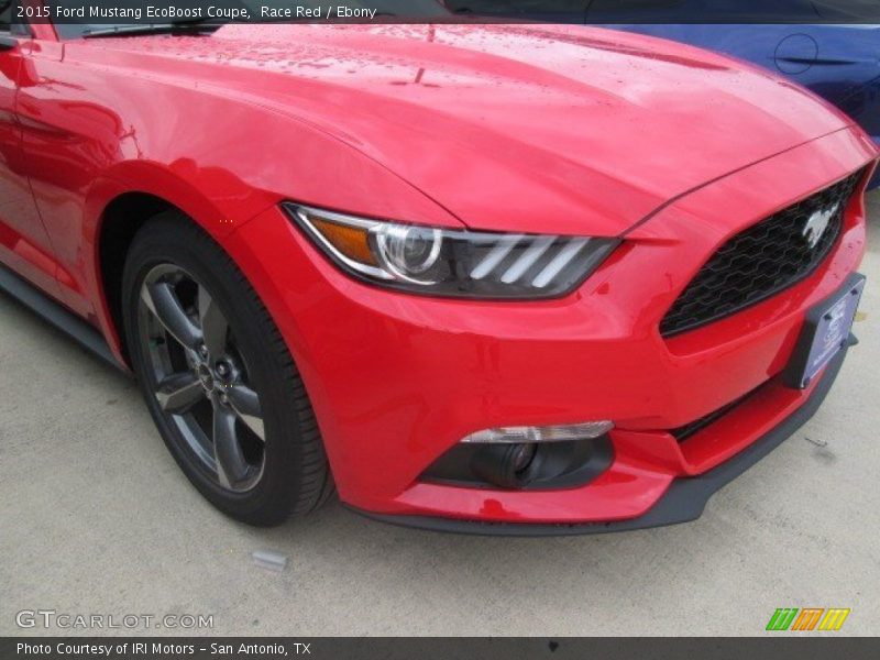 Race Red / Ebony 2015 Ford Mustang EcoBoost Coupe