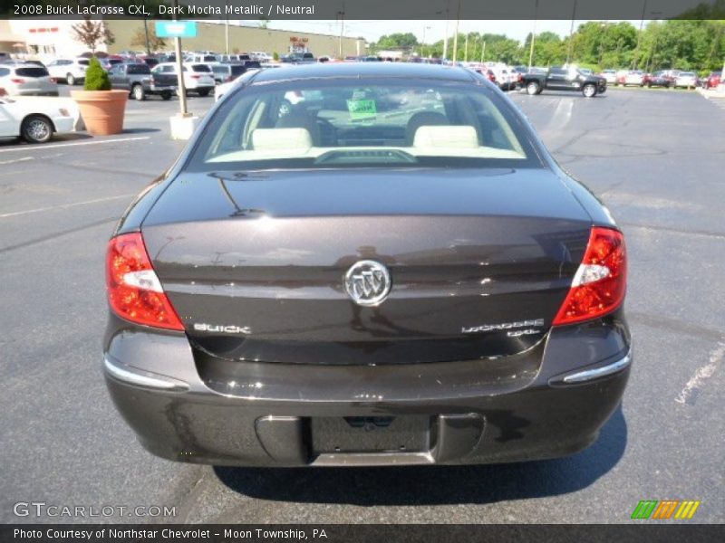 Dark Mocha Metallic / Neutral 2008 Buick LaCrosse CXL