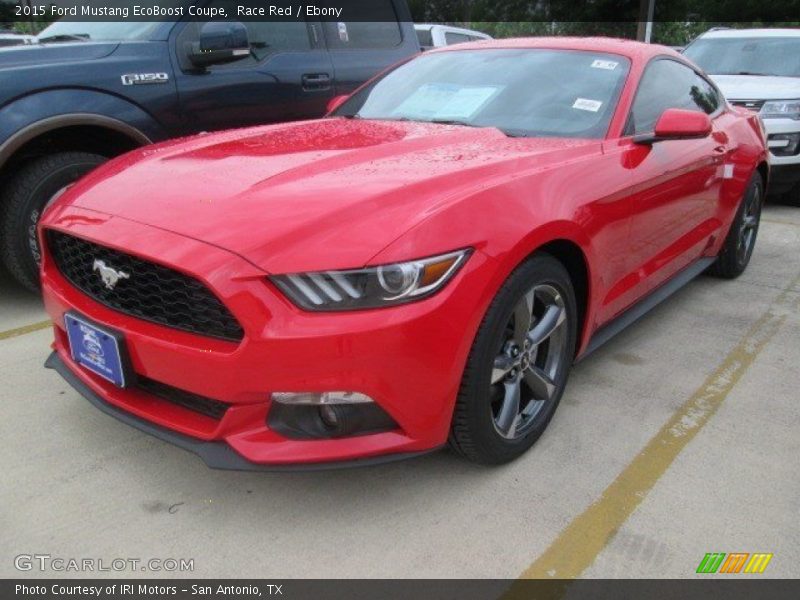 Race Red / Ebony 2015 Ford Mustang EcoBoost Coupe