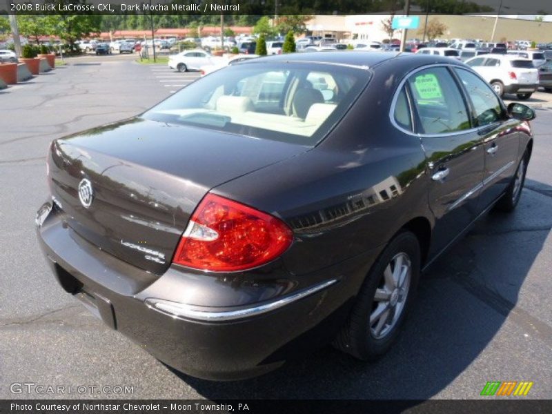 Dark Mocha Metallic / Neutral 2008 Buick LaCrosse CXL