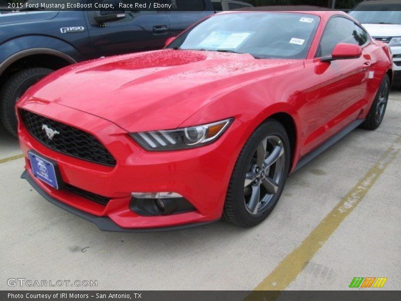 Race Red / Ebony 2015 Ford Mustang EcoBoost Coupe