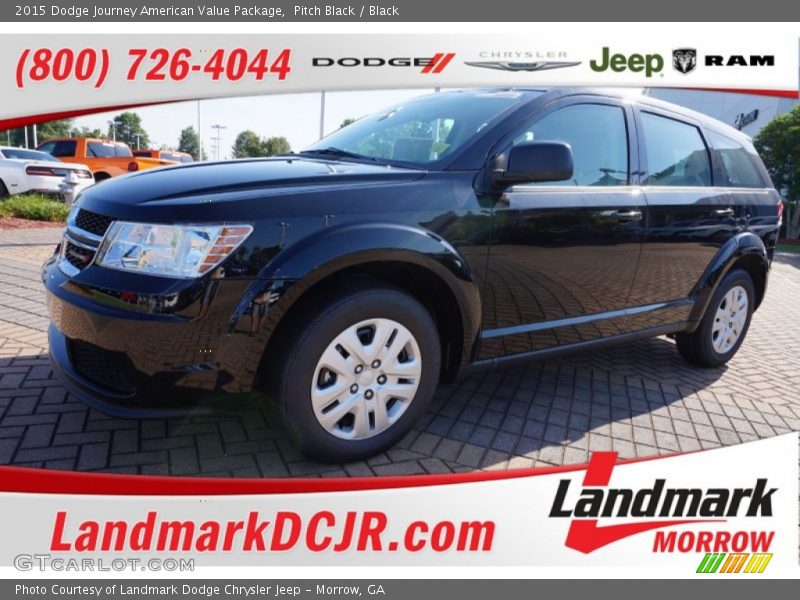 Pitch Black / Black 2015 Dodge Journey American Value Package