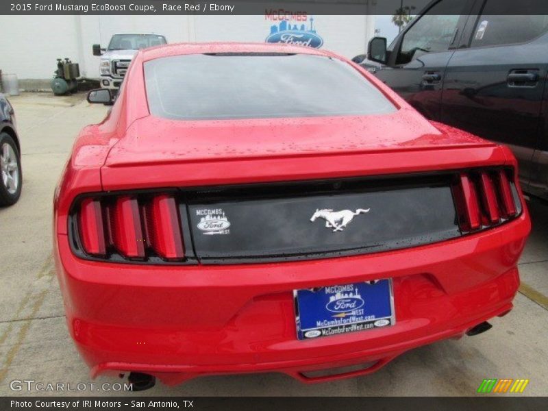 Race Red / Ebony 2015 Ford Mustang EcoBoost Coupe