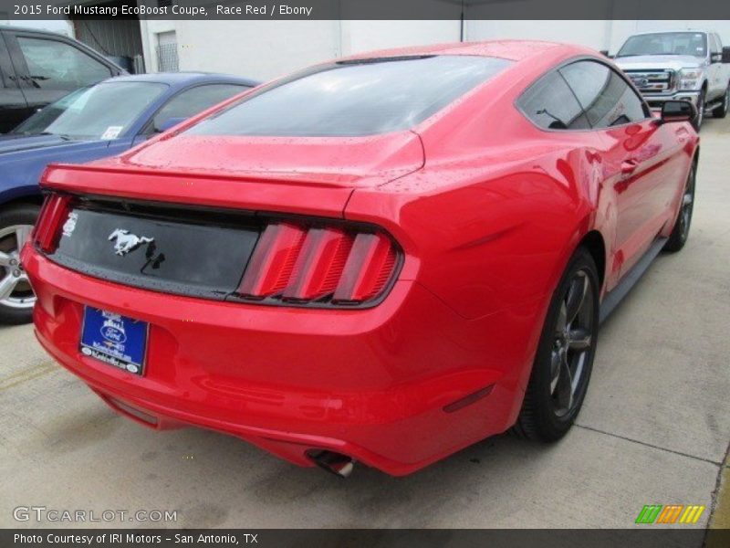 Race Red / Ebony 2015 Ford Mustang EcoBoost Coupe