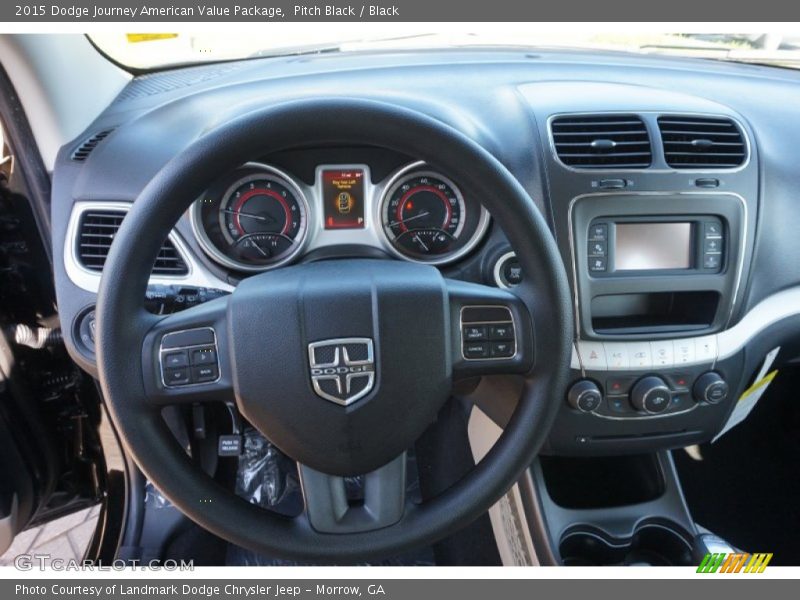 Pitch Black / Black 2015 Dodge Journey American Value Package