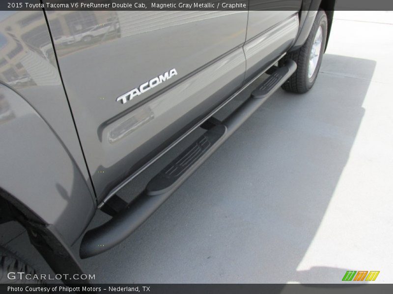 Magnetic Gray Metallic / Graphite 2015 Toyota Tacoma V6 PreRunner Double Cab