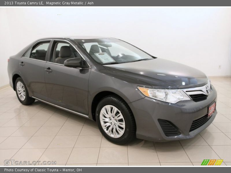 Magnetic Gray Metallic / Ash 2013 Toyota Camry LE
