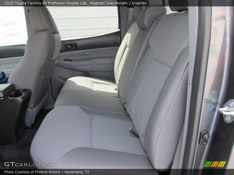 Magnetic Gray Metallic / Graphite 2015 Toyota Tacoma V6 PreRunner Double Cab