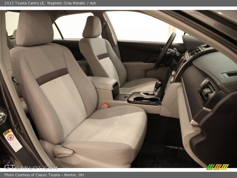 Magnetic Gray Metallic / Ash 2013 Toyota Camry LE