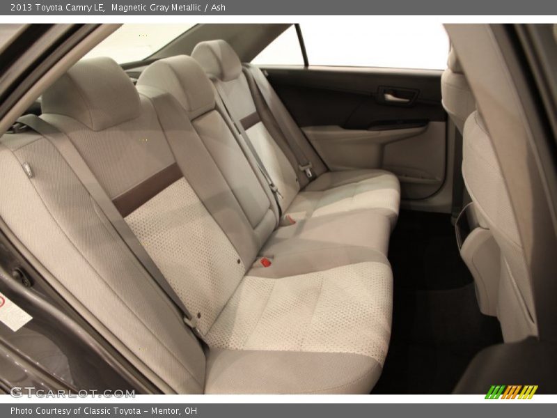 Magnetic Gray Metallic / Ash 2013 Toyota Camry LE