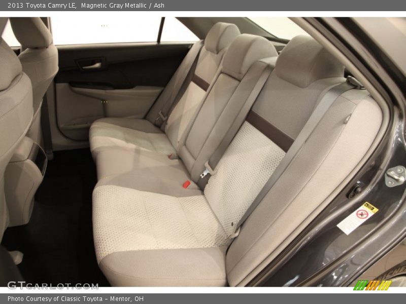 Magnetic Gray Metallic / Ash 2013 Toyota Camry LE