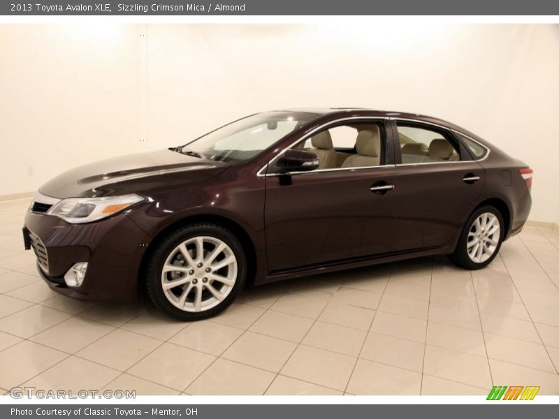 Sizzling Crimson Mica / Almond 2013 Toyota Avalon XLE