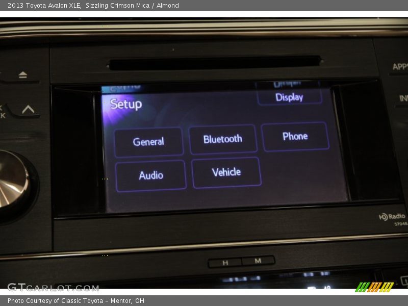 Sizzling Crimson Mica / Almond 2013 Toyota Avalon XLE