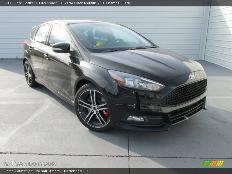 Tuxedo Black Metallic / ST Charcoal Black 2015 Ford Focus ST Hatchback