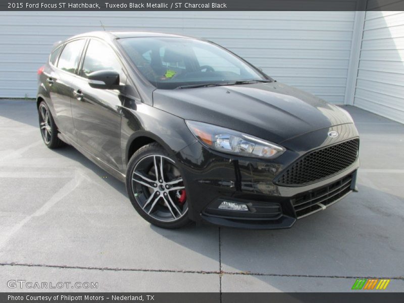 Tuxedo Black Metallic / ST Charcoal Black 2015 Ford Focus ST Hatchback