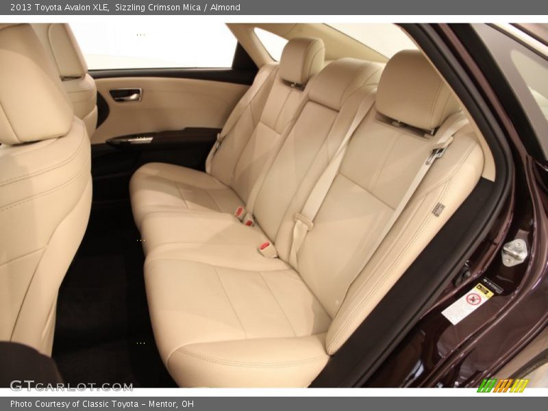 Sizzling Crimson Mica / Almond 2013 Toyota Avalon XLE