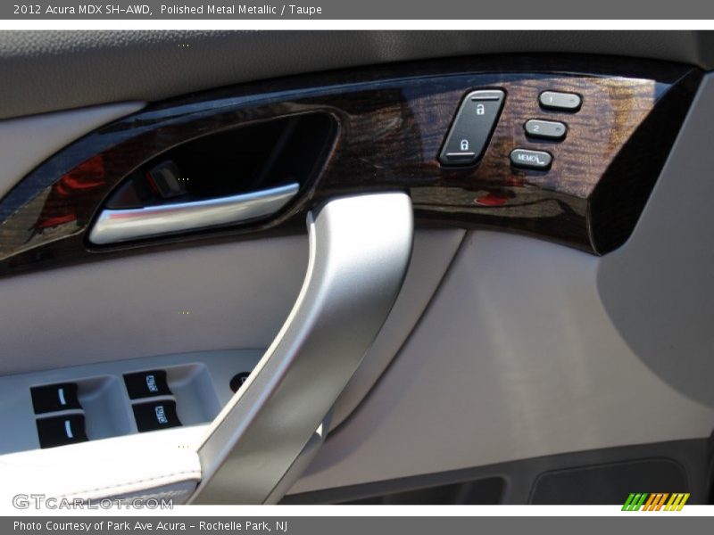 Polished Metal Metallic / Taupe 2012 Acura MDX SH-AWD
