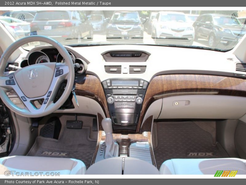 Polished Metal Metallic / Taupe 2012 Acura MDX SH-AWD
