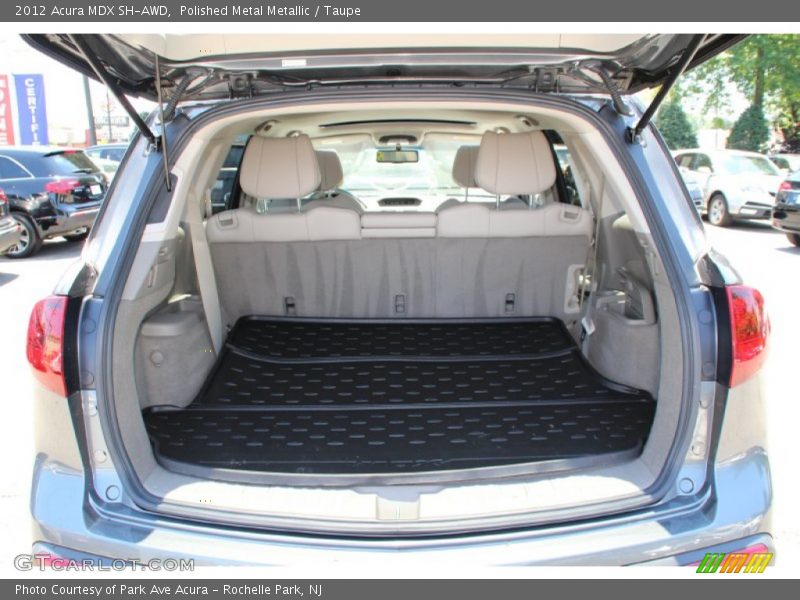 Polished Metal Metallic / Taupe 2012 Acura MDX SH-AWD