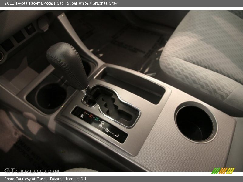 Super White / Graphite Gray 2011 Toyota Tacoma Access Cab