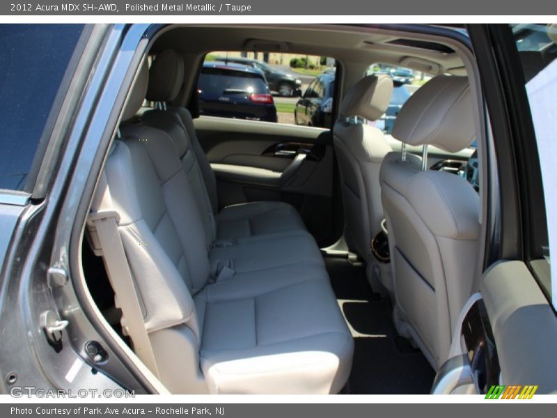 Polished Metal Metallic / Taupe 2012 Acura MDX SH-AWD