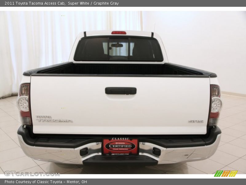 Super White / Graphite Gray 2011 Toyota Tacoma Access Cab