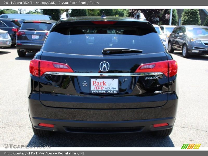 Crystal Black Pearl / Ebony 2014 Acura RDX Technology AWD