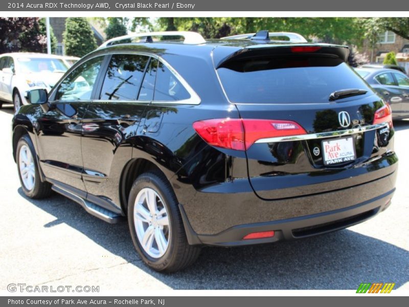 Crystal Black Pearl / Ebony 2014 Acura RDX Technology AWD