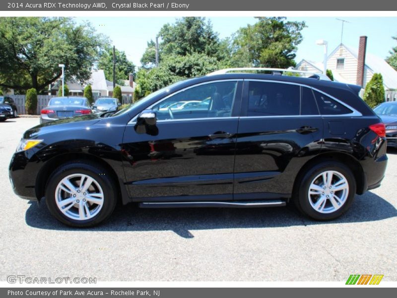Crystal Black Pearl / Ebony 2014 Acura RDX Technology AWD