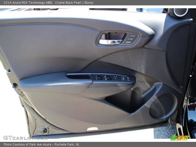Crystal Black Pearl / Ebony 2014 Acura RDX Technology AWD
