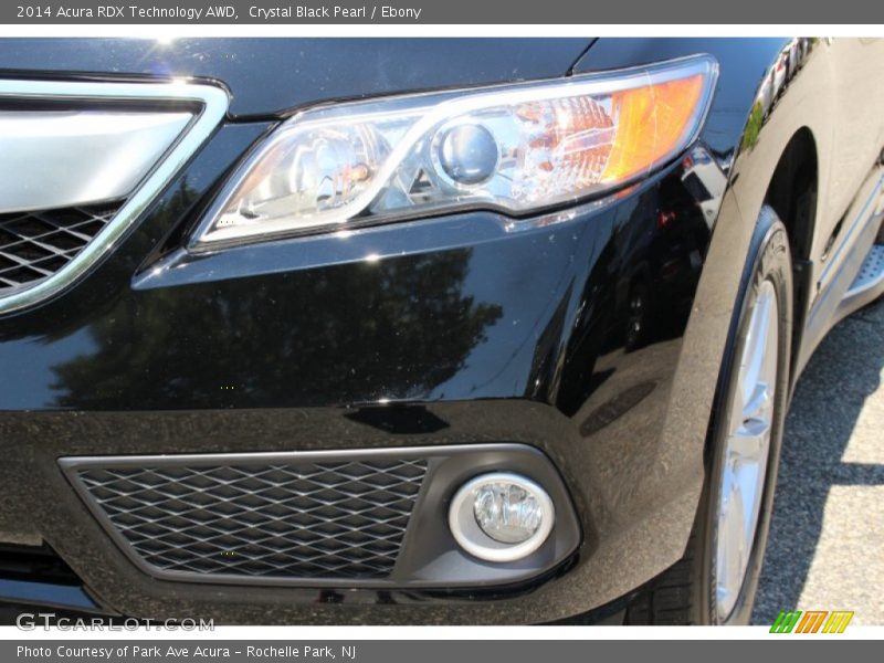 Crystal Black Pearl / Ebony 2014 Acura RDX Technology AWD