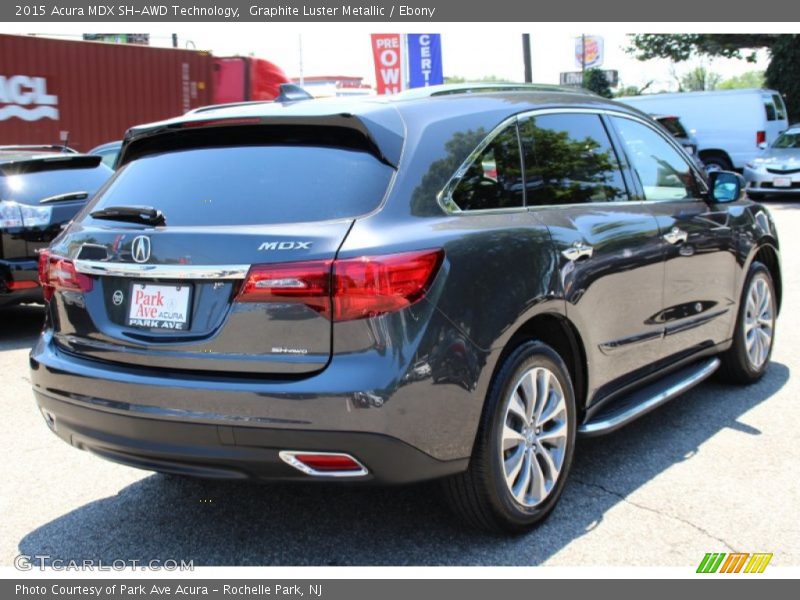 Graphite Luster Metallic / Ebony 2015 Acura MDX SH-AWD Technology