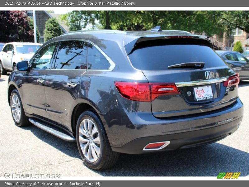 Graphite Luster Metallic / Ebony 2015 Acura MDX SH-AWD Technology