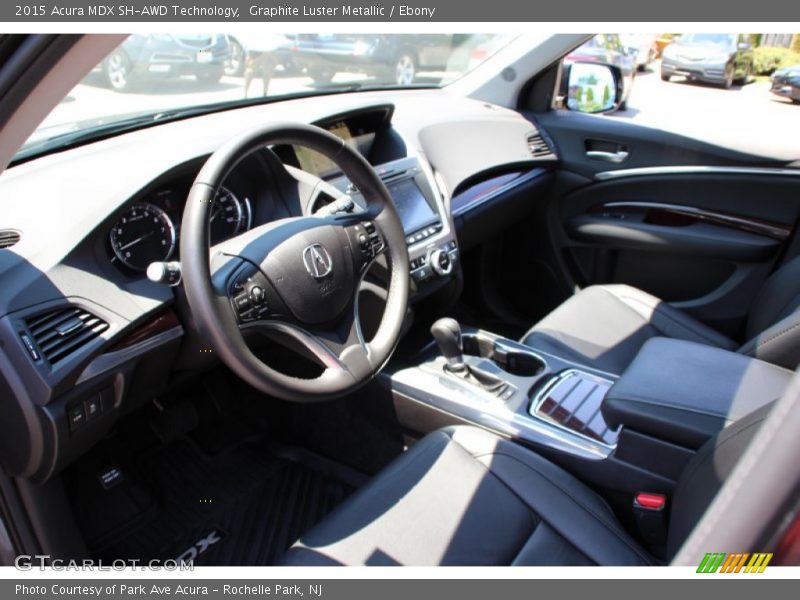 Graphite Luster Metallic / Ebony 2015 Acura MDX SH-AWD Technology