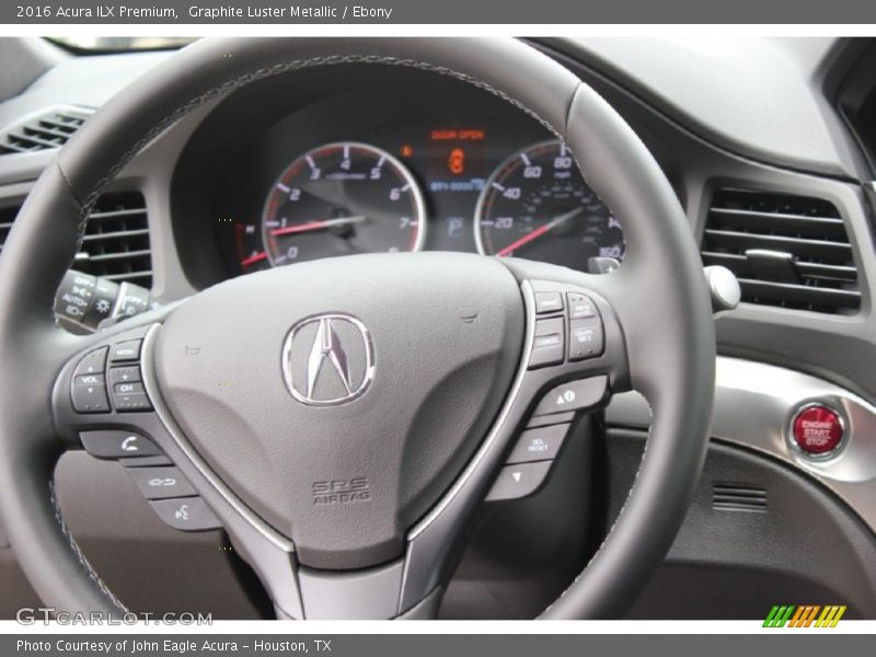 Graphite Luster Metallic / Ebony 2016 Acura ILX Premium