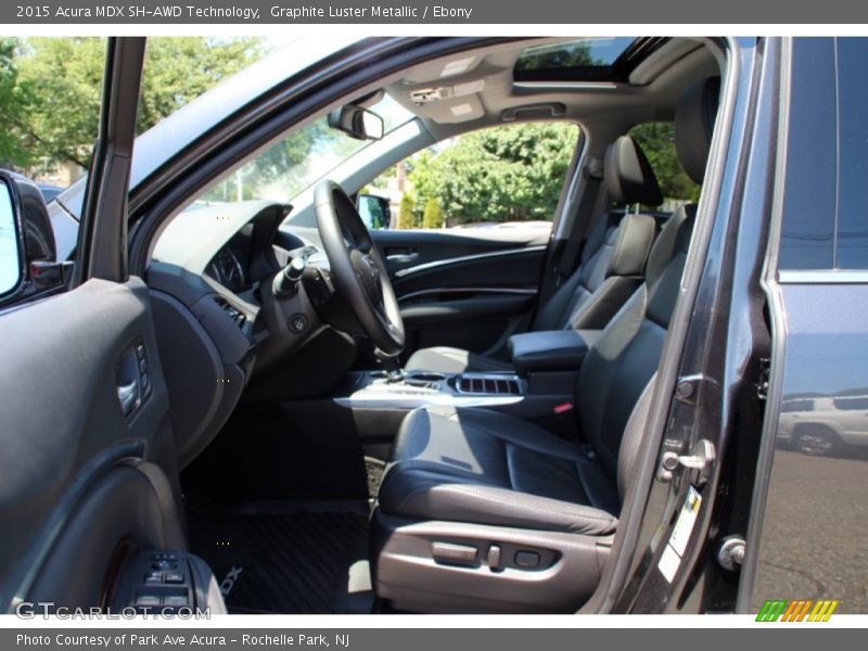 Graphite Luster Metallic / Ebony 2015 Acura MDX SH-AWD Technology