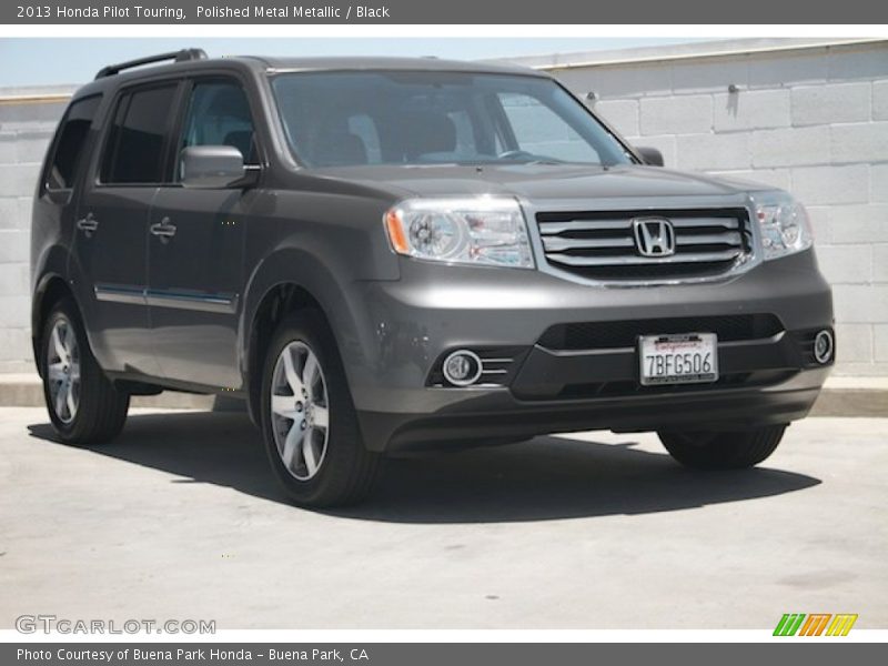 Polished Metal Metallic / Black 2013 Honda Pilot Touring