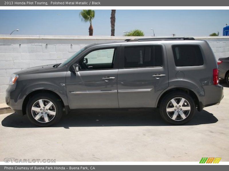 Polished Metal Metallic / Black 2013 Honda Pilot Touring