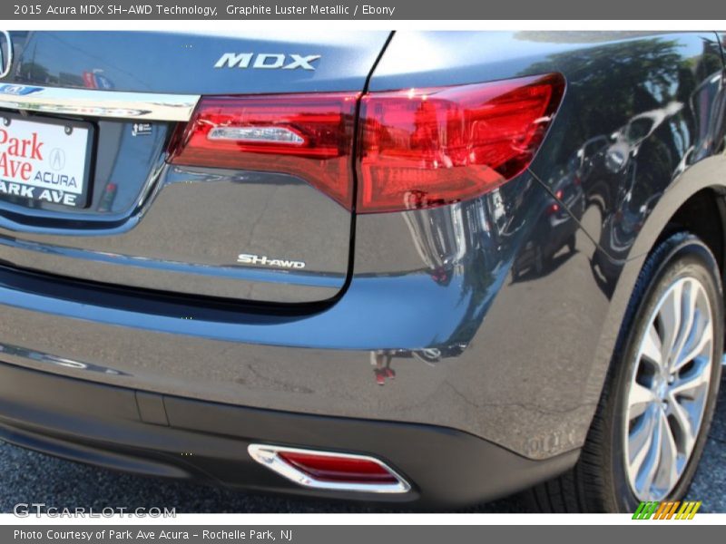 Graphite Luster Metallic / Ebony 2015 Acura MDX SH-AWD Technology