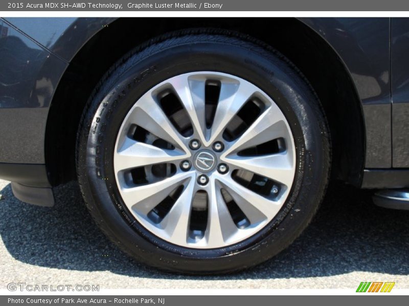 Graphite Luster Metallic / Ebony 2015 Acura MDX SH-AWD Technology