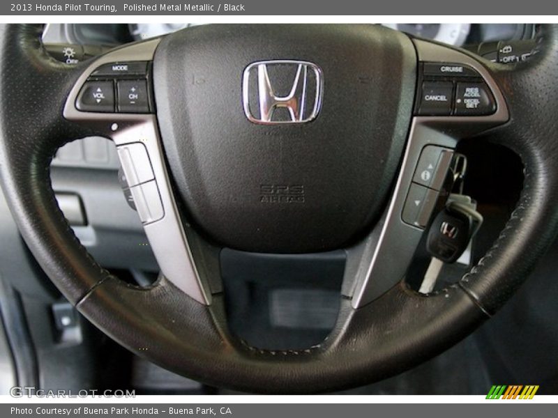 Polished Metal Metallic / Black 2013 Honda Pilot Touring